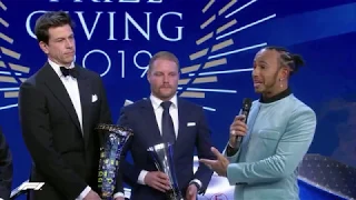 2019 FIA Prize-Giving in Paris Hamilton and Mercedes officially crowned champion