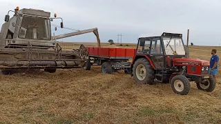 ZetorVlog-37-21/Zetor 7011 s BSS 06,08 Agro/Fortschritt E 512/žne ječmene 2021/GoPro H 9