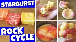 Starburst Rock Cycle Activity - Model the Rock Cycle with Starburst Candy Hands On Lesson