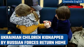 Ukraine War: Children allegedly kidnapped by Russian troops return back | Oneindia News