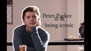 Peter Parker being iconic for 2 minutes straight