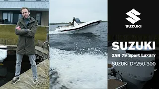 ZAR  79 SL met Suzuki DF300A een bloedsnelle RIB! / Suzuki Waterlife