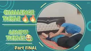 DESAFIO DA COCEGAS, CHALLENGE TICKLE 🔥🔥 ARMPIT TICKLE 😂🤣 Part Final 😱 🔥 FINAL, Series de Cosquinha 💥