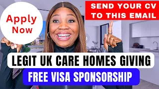 Send Your CV To These Care Homes, Massive Free UK Care Visa Sponsorship