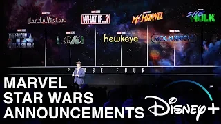 Disney+: Marvel/Star Wars Obi Wan reveals from D23 Expo 2019! Announcement footage!