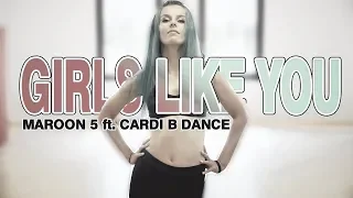 Maroon 5 - Girls Like You ft. Cardi B Dance | Patman Crew Choreography