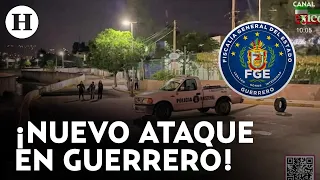 ¡Otro ataque en Guerrero! Atacan a balazos a vicefiscal y director de investigación de la FGE