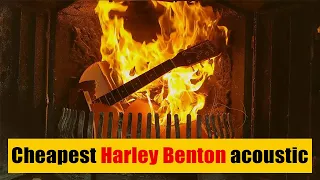 😭 The cheapest Harley Benton acoustic guitar #harleybenton