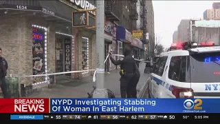 NYPD investigating stabbing of woman in East Harlem