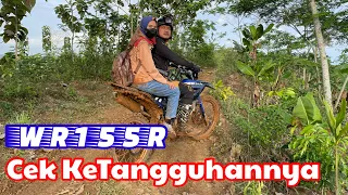 Test ride YAMAHA WR155R main Trail boncengan