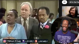 All In The Family: The "N" Word Unbleeped | George Jefferson | Reaction