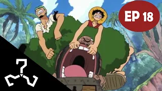 One Piece E18 - You're The Weird Creature! Gaimon And His Strange Friends! 🔅 Nada Reaction