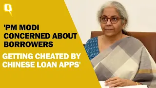 When FM Nirmala Sitharaman Came Down Heavily on Chinese Loan Apps | Winter Session 2022