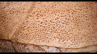 Injera | Ethiopian Flatbread | African Cuisine | Teff Ingera Recipe