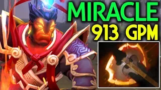 Miracle- Dota 2 [Ember Spirit] Battle Fury Build - 913 GPM