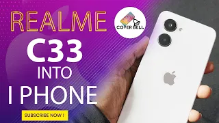 Convert Your Realme C33 Into white Color Look Like Real Apple Back Panel  Just in 2 minutes