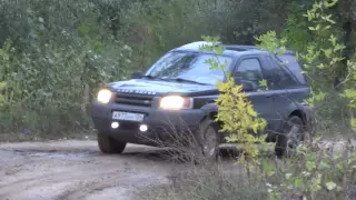 Тест полного привода Land Rover Freelander 1