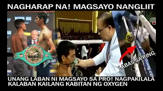 GUGULATIN ANG MGA MEXICANO MAGSAYO VS VARGAS! GINAMITAN NG OXYGEN PARA MAKAHINGA NG MAAYOS