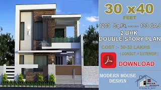 30x40 house plan with 4 bed rooms II 30 X 40 GHAR KA NAKSHA II 1200 SQFT HOUSE DESIGN | DREAMDESIGNS