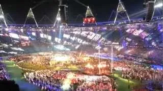 Jay Z & Rihanna - Run This Town - London 2012 Paralympics Closing Ceremony (part 18)