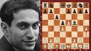 Mikhail Tal at the Bled Tournament of 1961 with the White pieces Magician! (Chessworld.net)