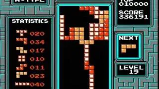 NES Tetris Time Attack (World Record)