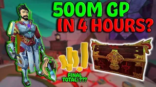 Can I Make 500m In 4 Hours? - RuneScape 3 Money Making Challenge!