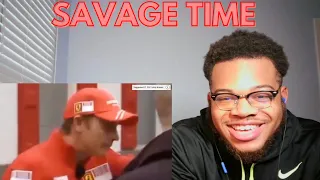 SAVAGE MODE!!! AMERICAN REACTS TO F1 DRIVERS BEING SAVAGE FOR 11 MINUTES STRAIGHT!!