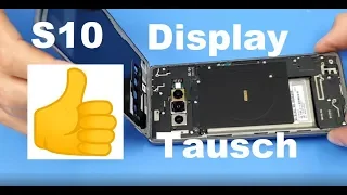 Easy!! S10 Samsung Galaxy Display Tausch Wechel - Screen Repair