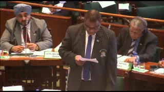 Response by Fijian Minister for Defence, National Security and Immigration, Hon. Timoci Natuva..