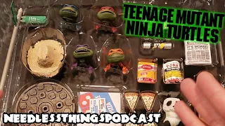 NECA Teenage Mutant Ninja Turtles 1990 Movie Accessory Set Needless Unboxing
