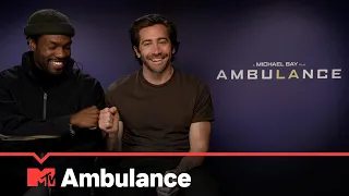 Jake Gyllenhaal & His Ambulance Cast On Filming High Speed Car Chases | MTV Movies