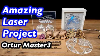 Amazing Laser Engraving Project using Ortur Laser Master3