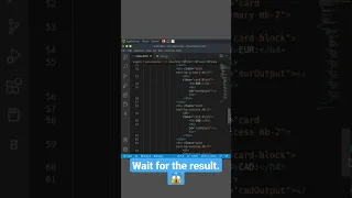 Currency converter with JS🔥 #shorts #foryou #programming #coding #viral