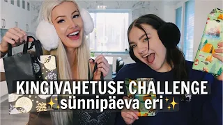 KINGIVAHETUSE CHALLENGE sünnipäeva eri ft Sidni