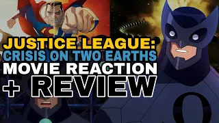 BATMAN VERSUS OWLMAN!! Justice League: Crisis on Two Earths Movie Reaction + Review!!