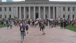 Abortion rights rally takes place at Ohio Statehouse