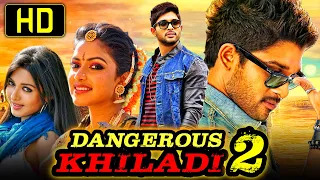 Allu Arjun Blockbuster Action Hindi Dubbed Movie - Dangerous Khiladi 2 | Amala Paul, Catherine