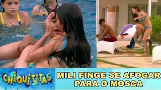 Mili Finge se Afogar Para o Mosca | Chiquititas