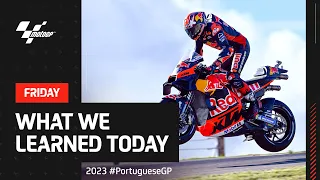 What we learned on Friday 🔍 | 2023 #PortugueseGP