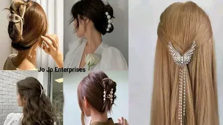 Hairstyles with cletcher #accessories #trending #hairstyle #viralvideo #fashion #cletcher #fashion