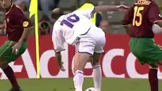 Zidane vs Portugal.