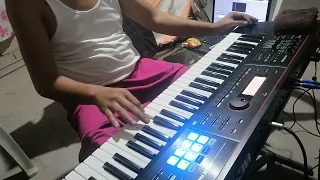 Hotel California keyboard cover (raw)