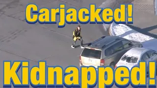 RAW VIDEO: High Speed Chase of Carjacking Suspect Through Denver Metro Area 🚨 #highspeedchase #viral