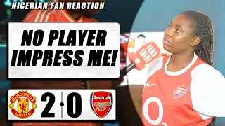 ARSENAL 0-2 (3-5*) MANCHESTER UNITED ( Amara - NIGERIAN FAN REACTION)  ( Pre Season 2023-24 )