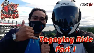 Part One Tagaytay Ride  | First Long Ride | ChillGil