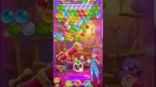 Bubble Witch 3 Saga Level 345 ~ No Boosters ⭐️⭐️