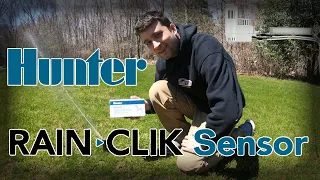 HUNTER Rain-Clik Rain Sensor - Unboxing, Setup & Installation!