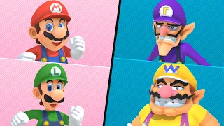 Tantalizing Tower Toys | Super Mario Party - Mario Vs Luigi Vs Wario Vs Waluigi (Partner Party)