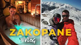 Skiing in Zakopane for Beginners | Abbie learns to ski in Poland!